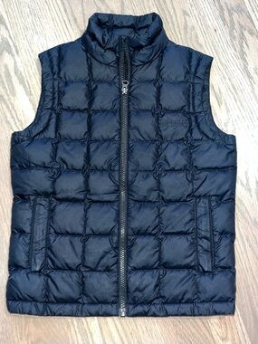 Marmot Boys Black Quilted Down Vest